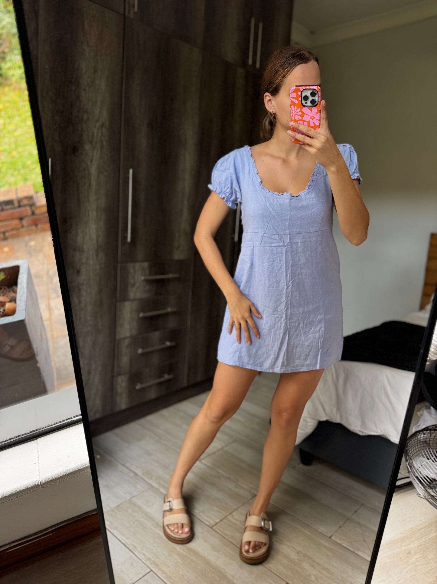 Cotton on blue dress (BB)