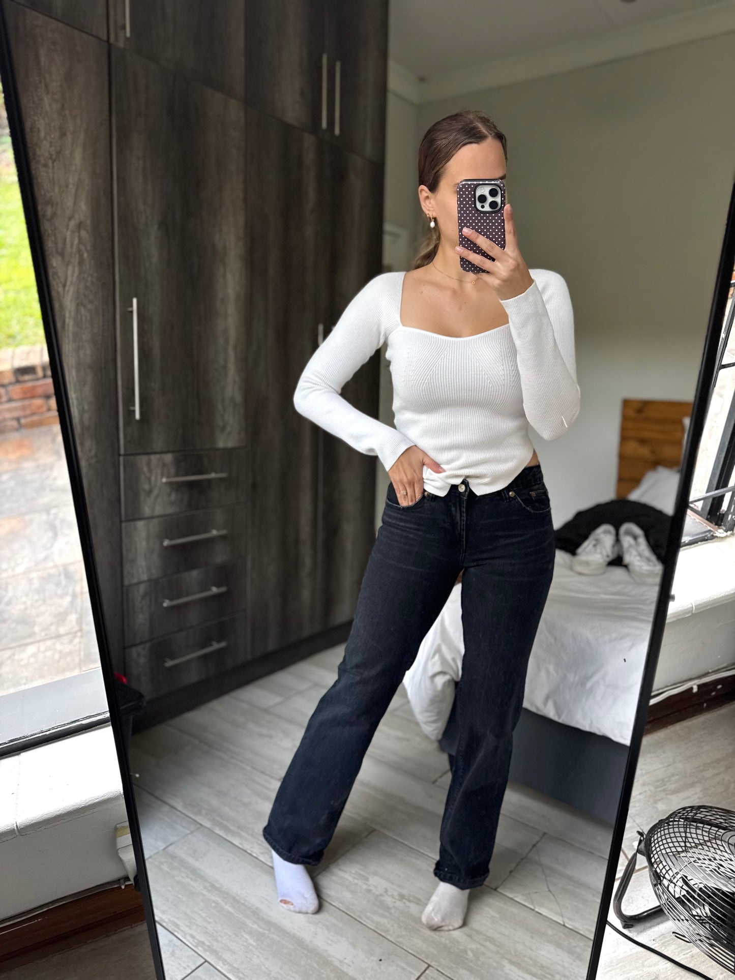 ZARA black jeans (D)