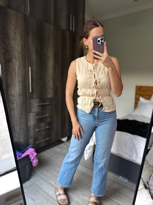 Cream top (W)