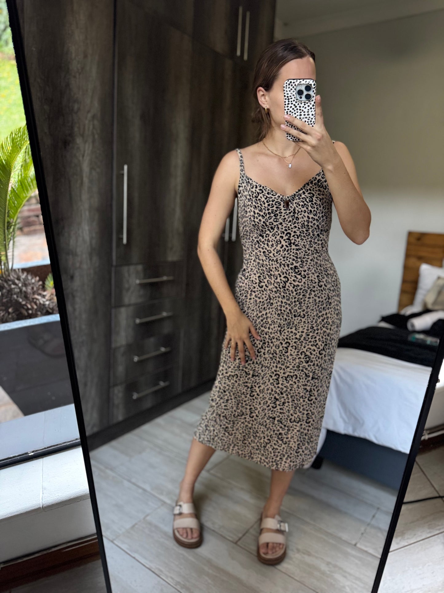 Woolworths leopard print dress (EE)