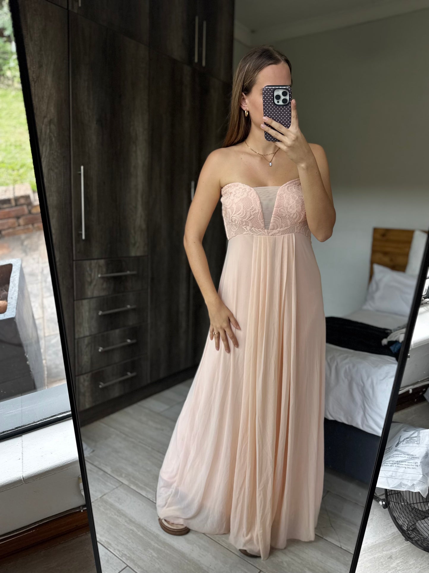 Stunning pink dress (G)
