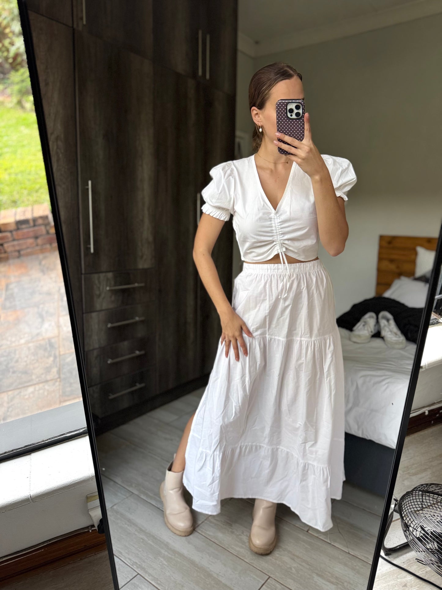 White matching set (X9)