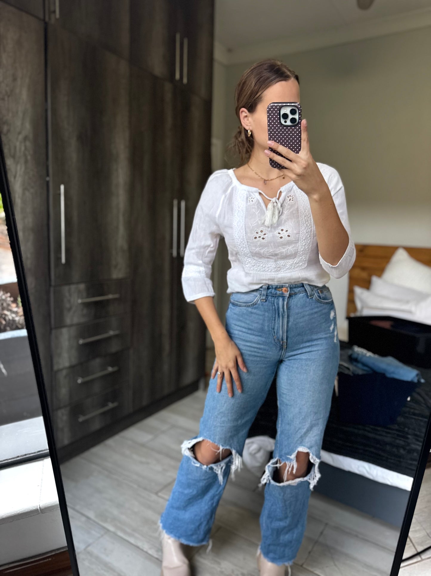 Stunning white top (X)