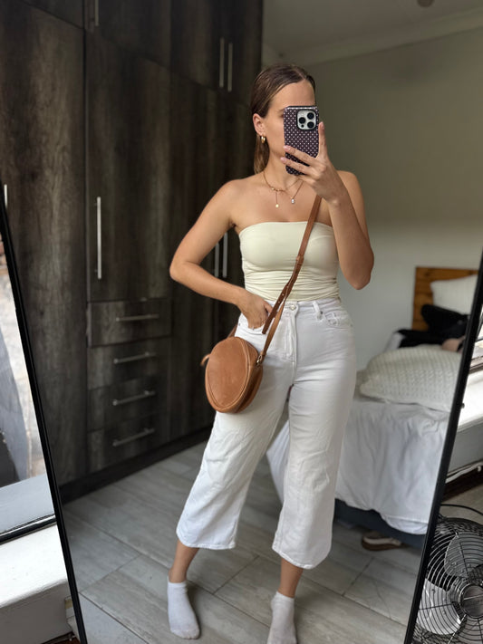 H&M white jeans (AA)