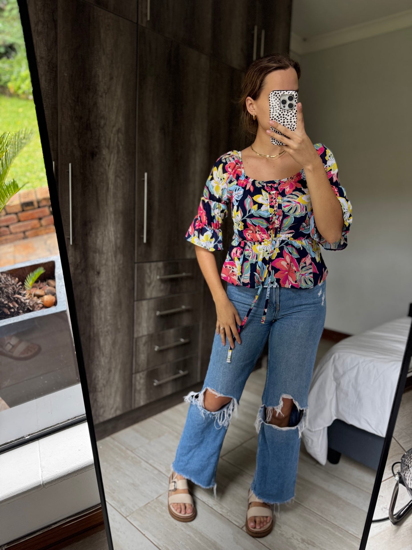 Floral top (F)