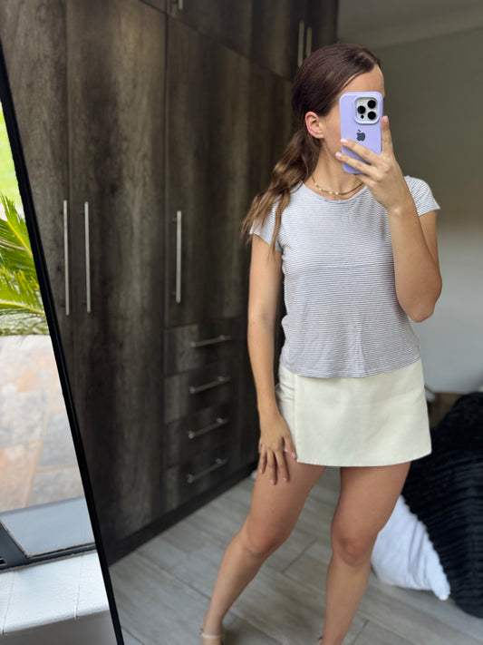 H&M striped top (F)