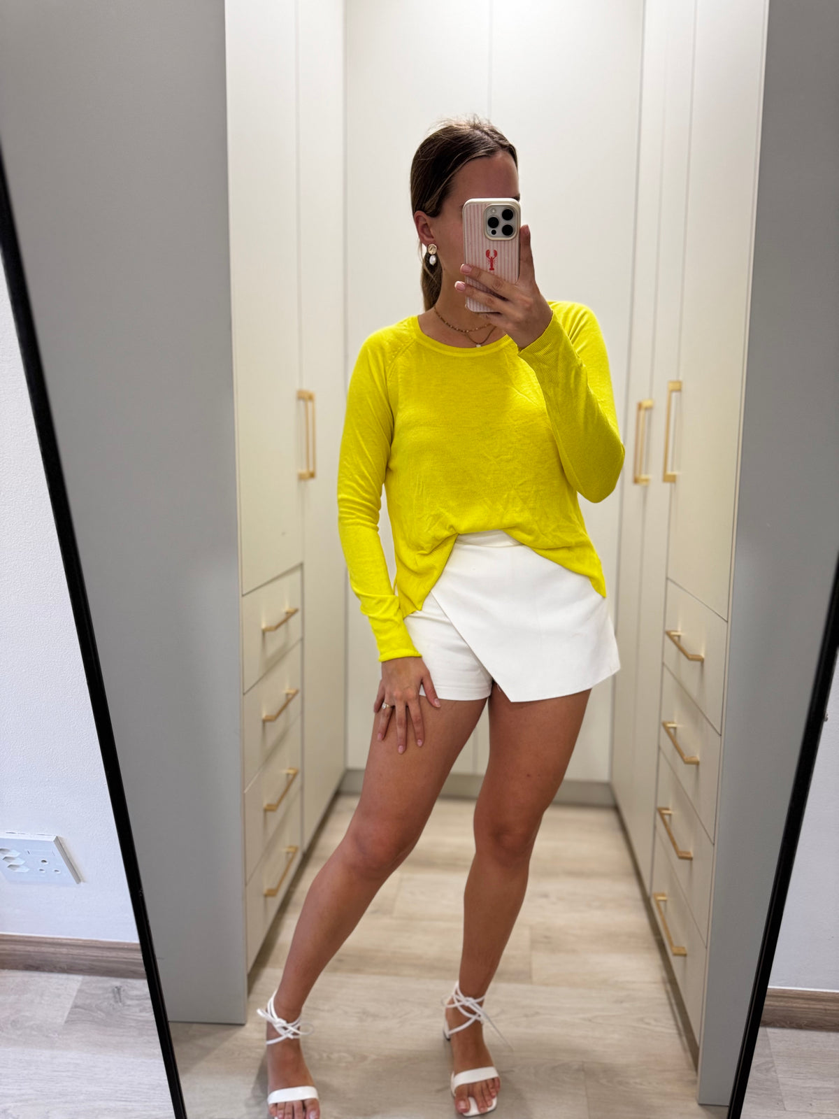 ZARA yellow sweater (J)