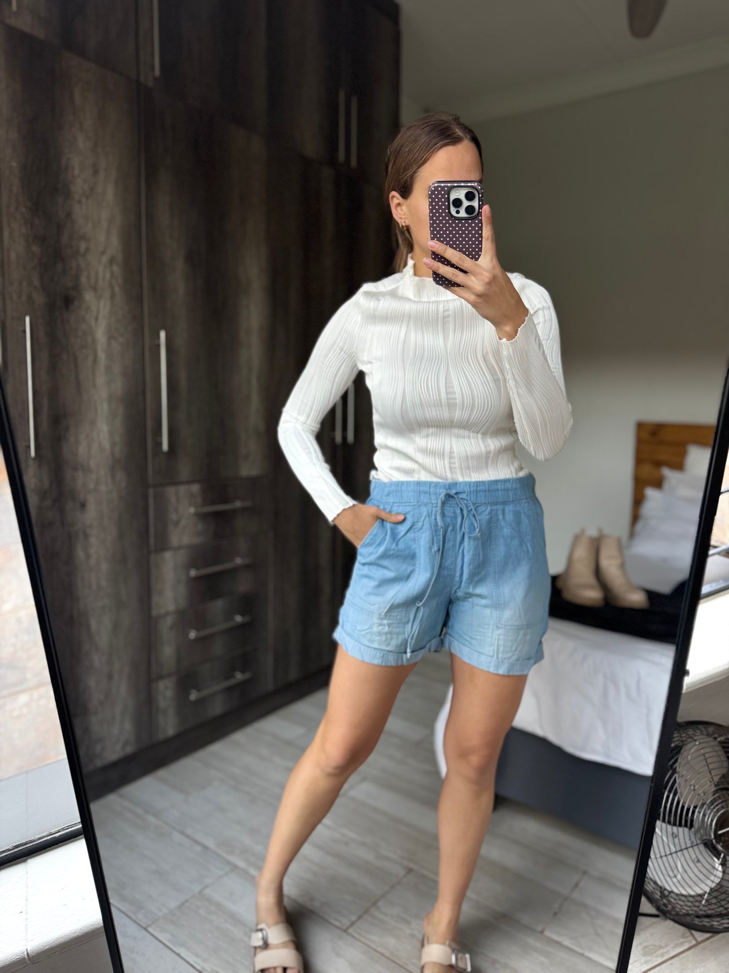 Rare Earth denim shorts (E)