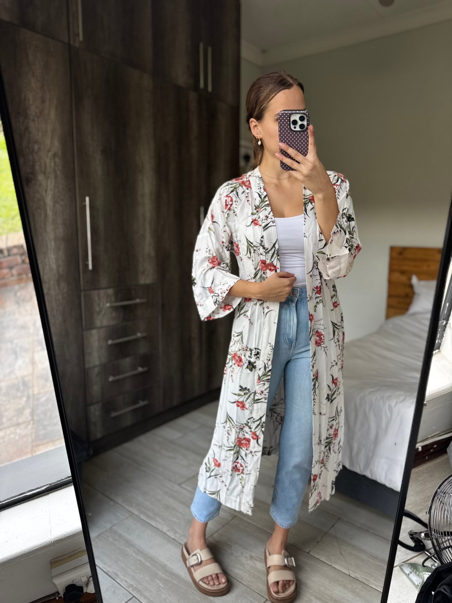 White floral jacket (TT)