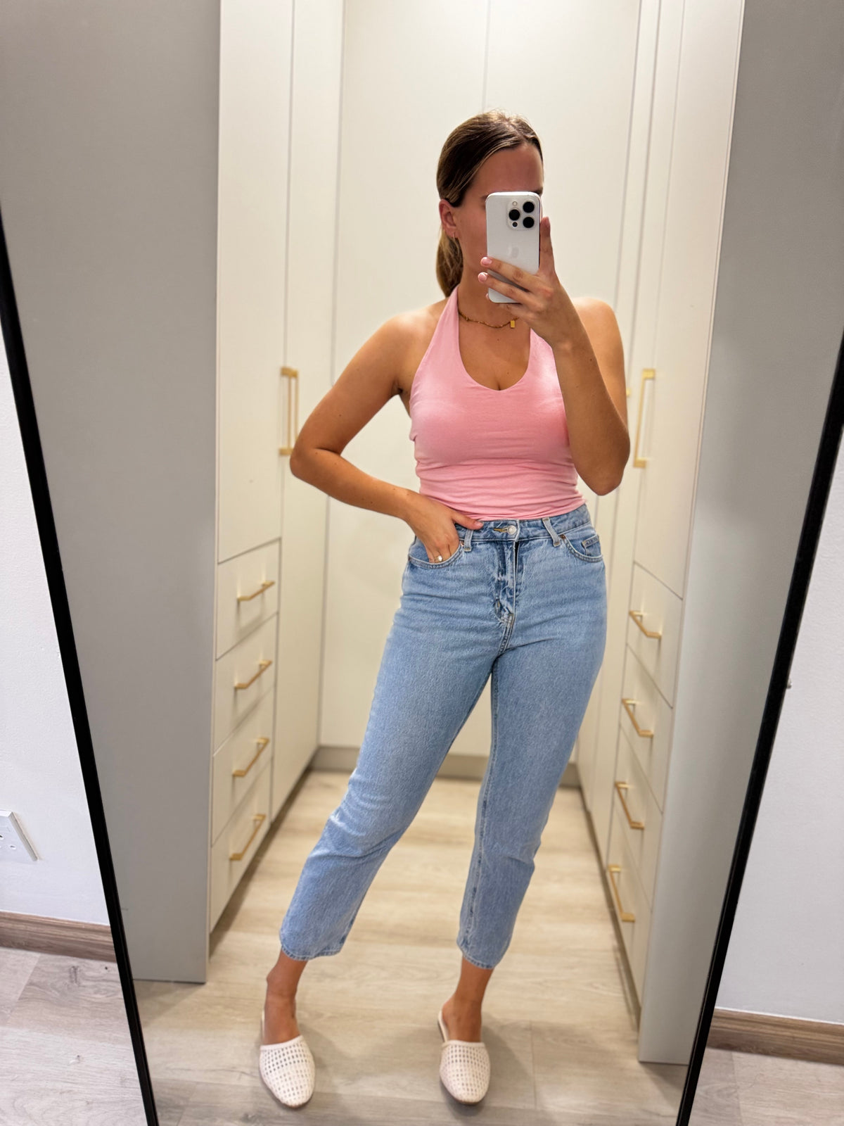 Cotton on pink top (S)