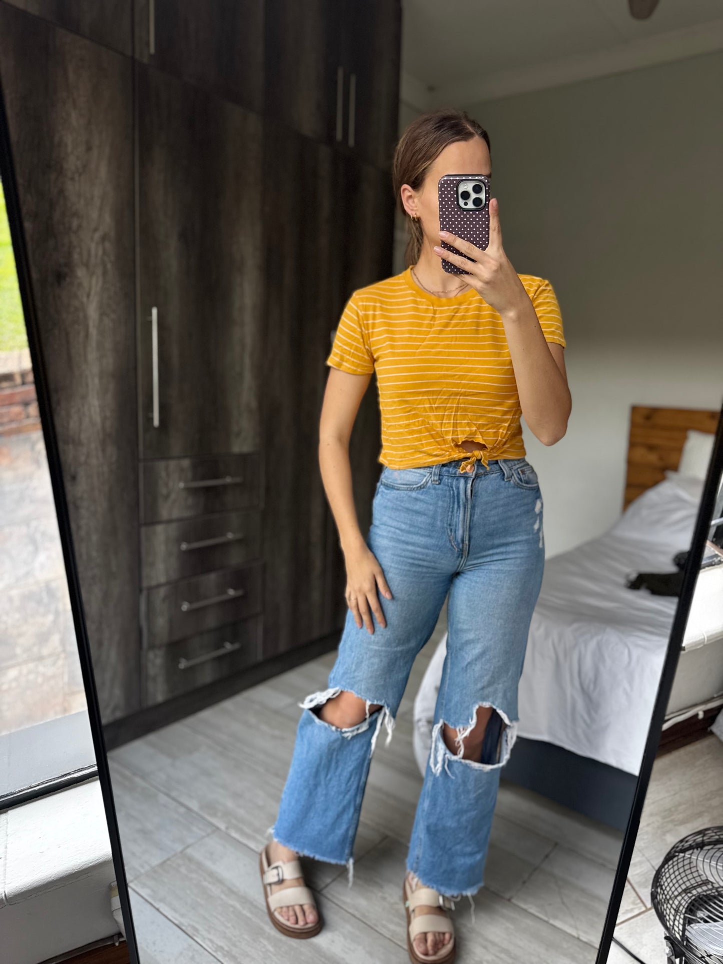 Striped tee (F)