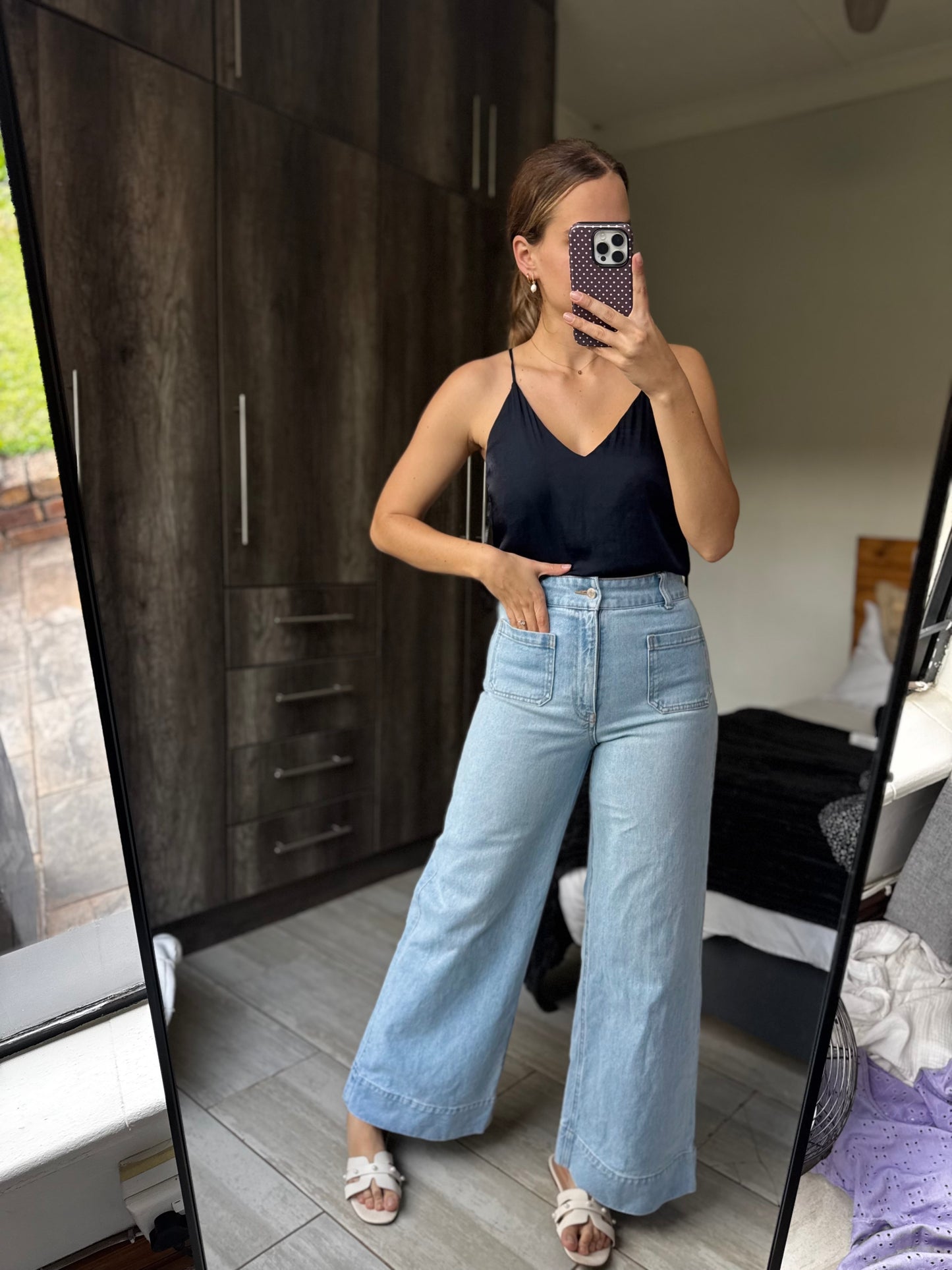 FOREVER NEW navy bodysuit (P)