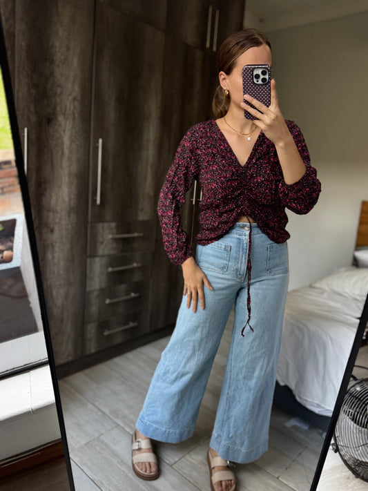 Floral top (YY)