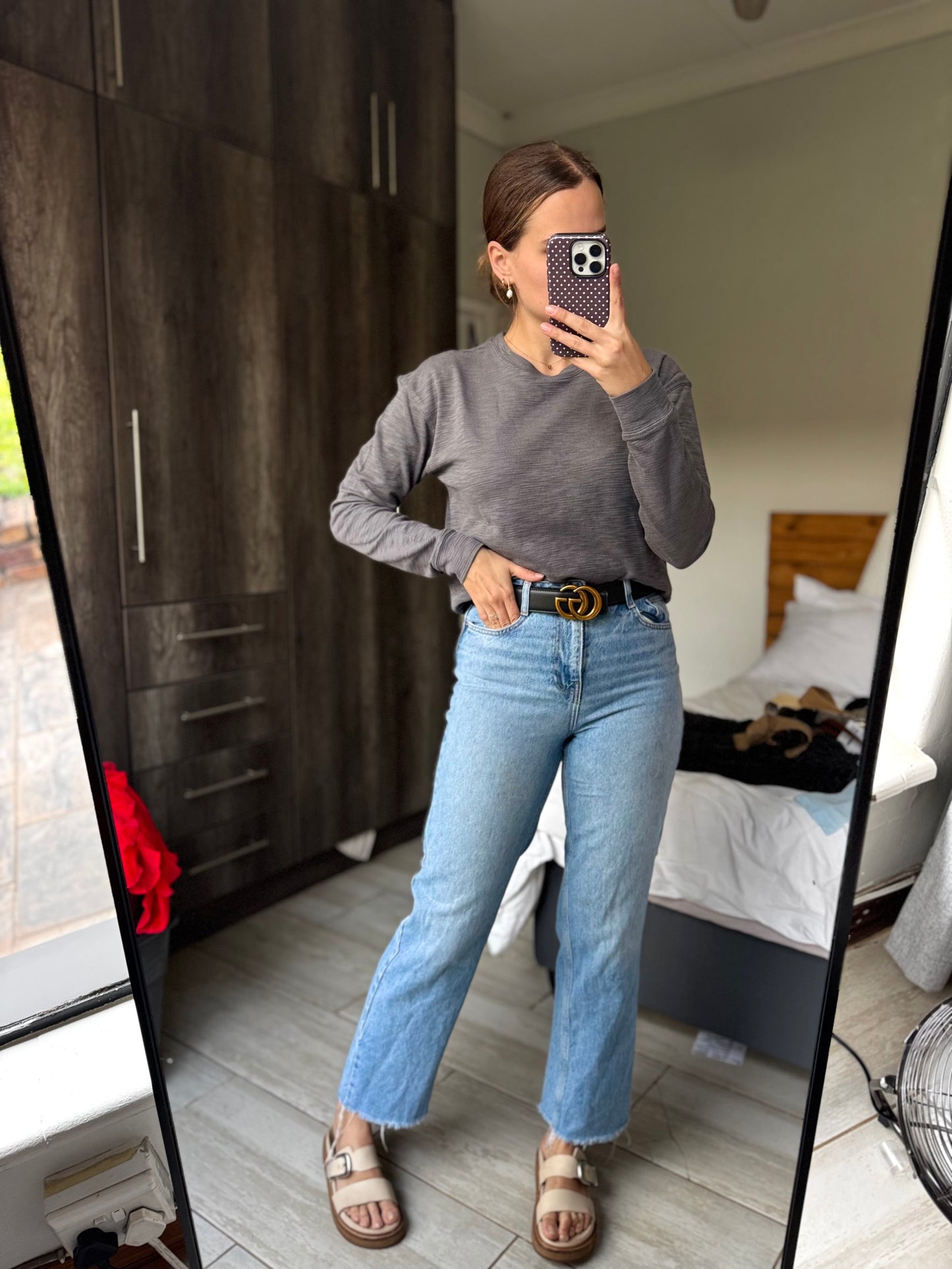 Woolworths grey sweater (T)