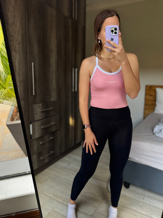 Cotton on black gym leggings (L)