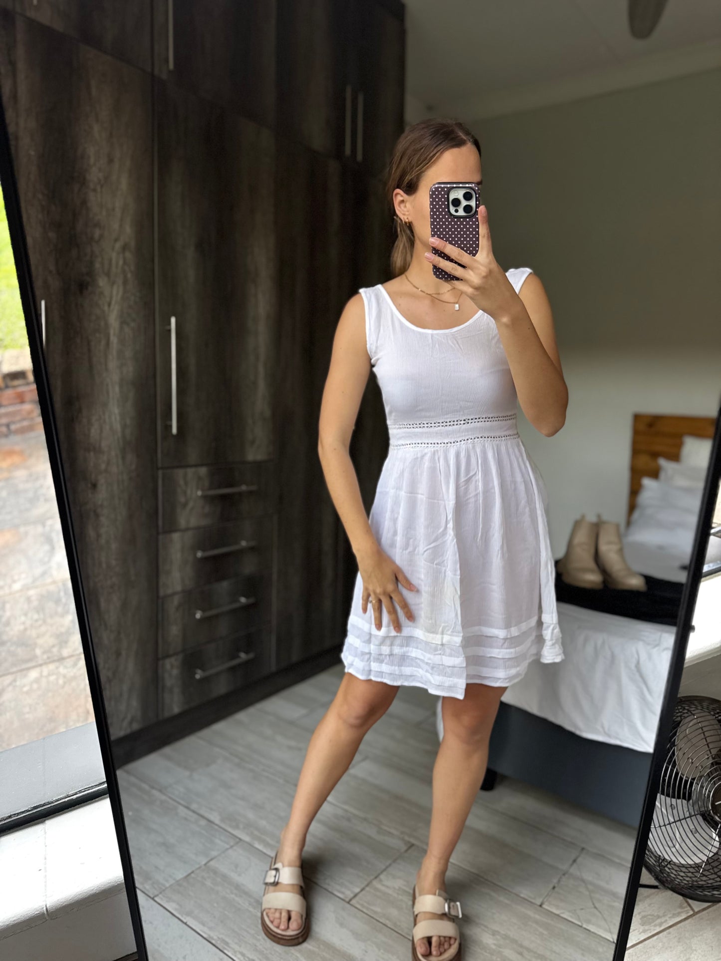 Cotton on white dress (B)
