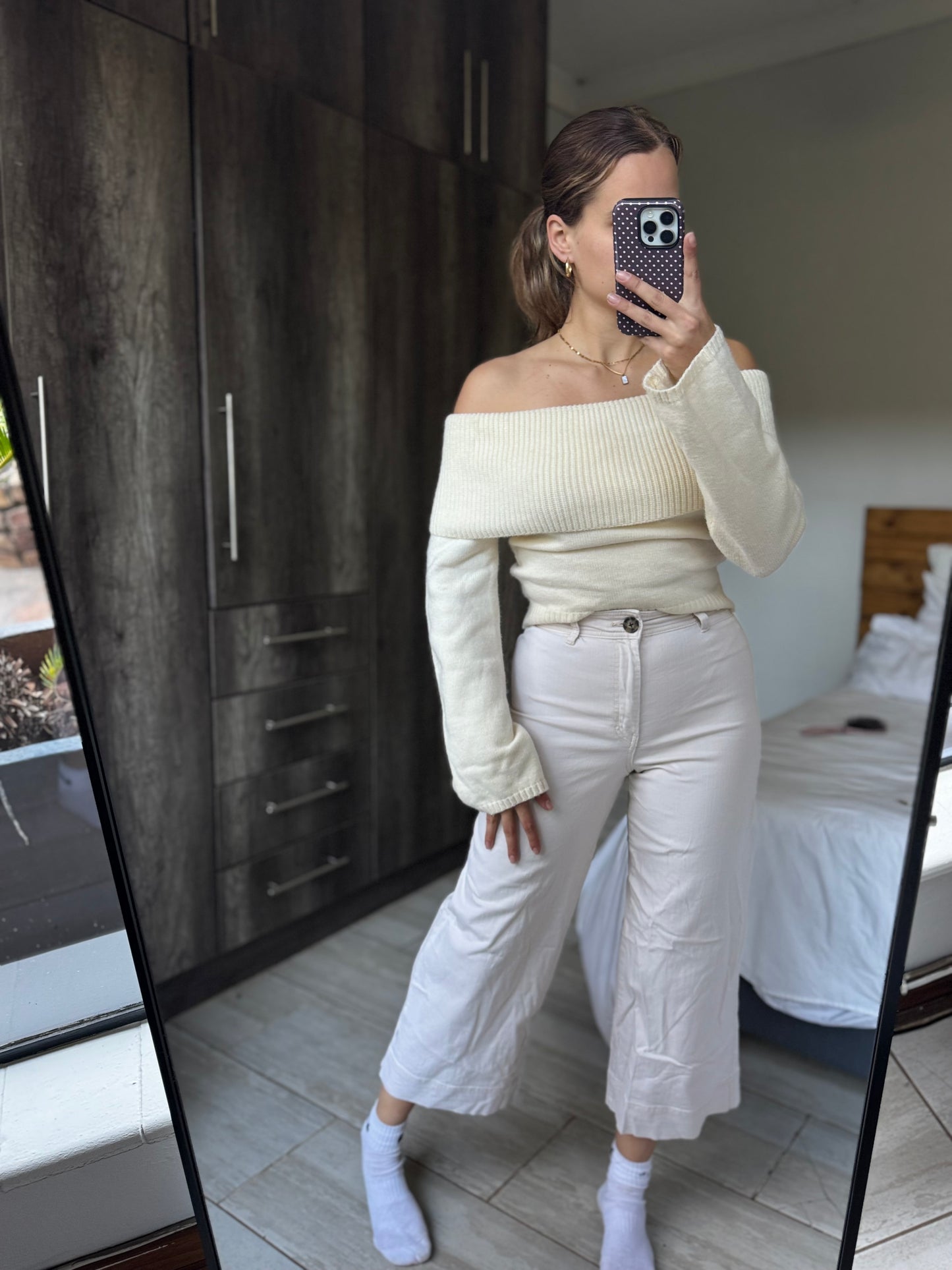 H&M cream pants (SS)