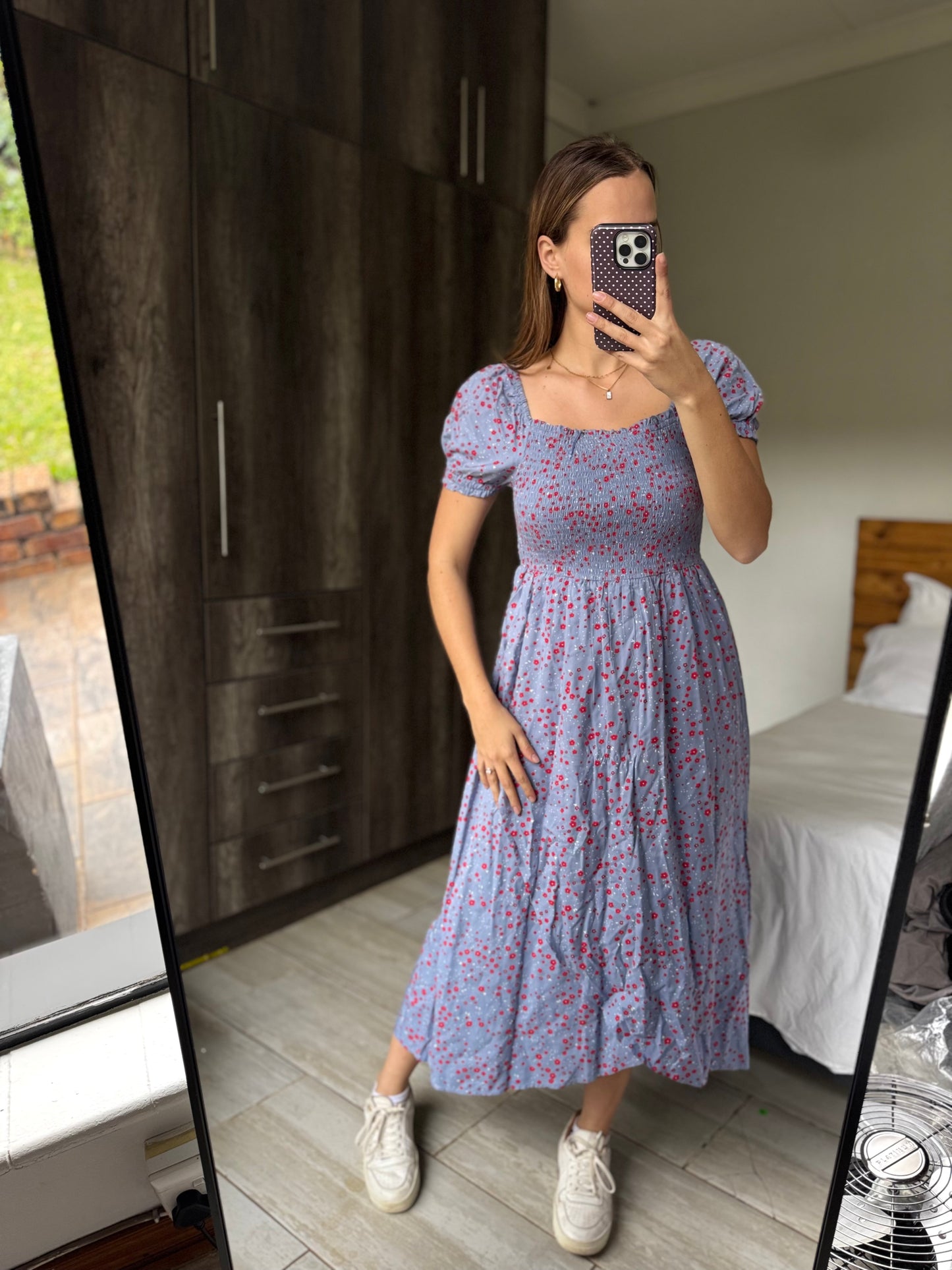 Refinery blue floral dress (Q)