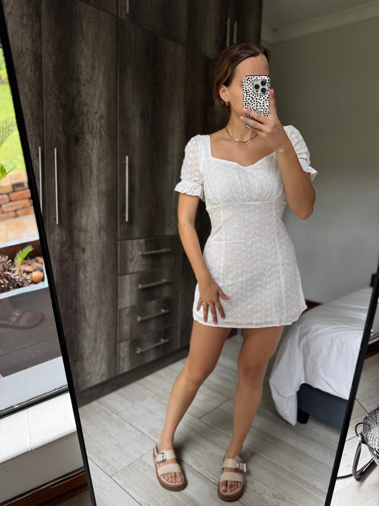 White floral dress (F)