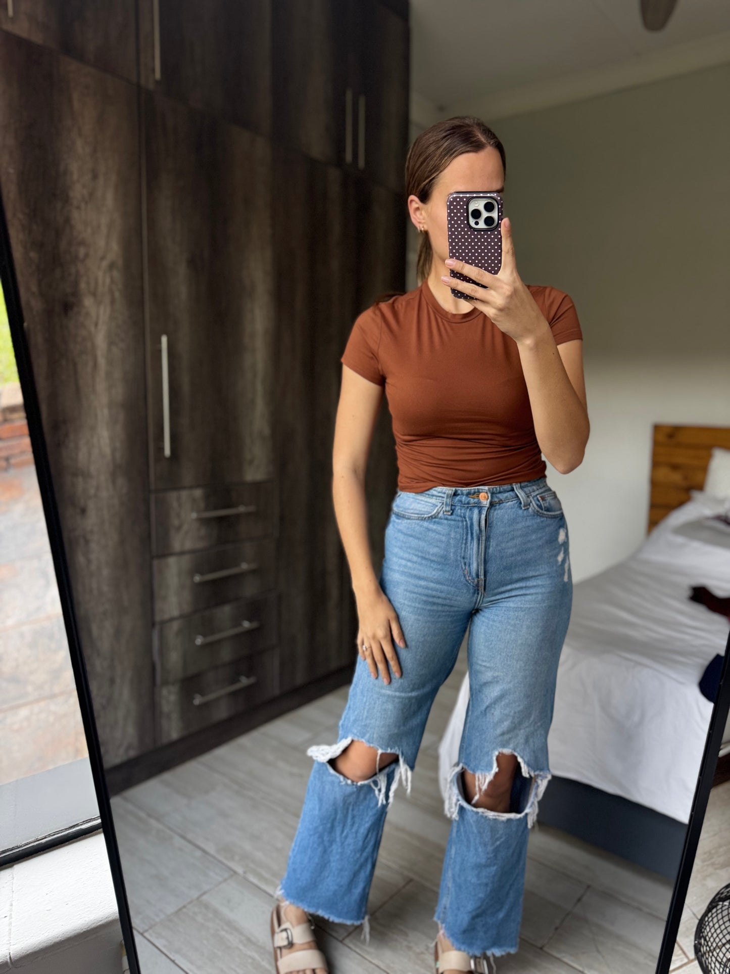Brown top (S)