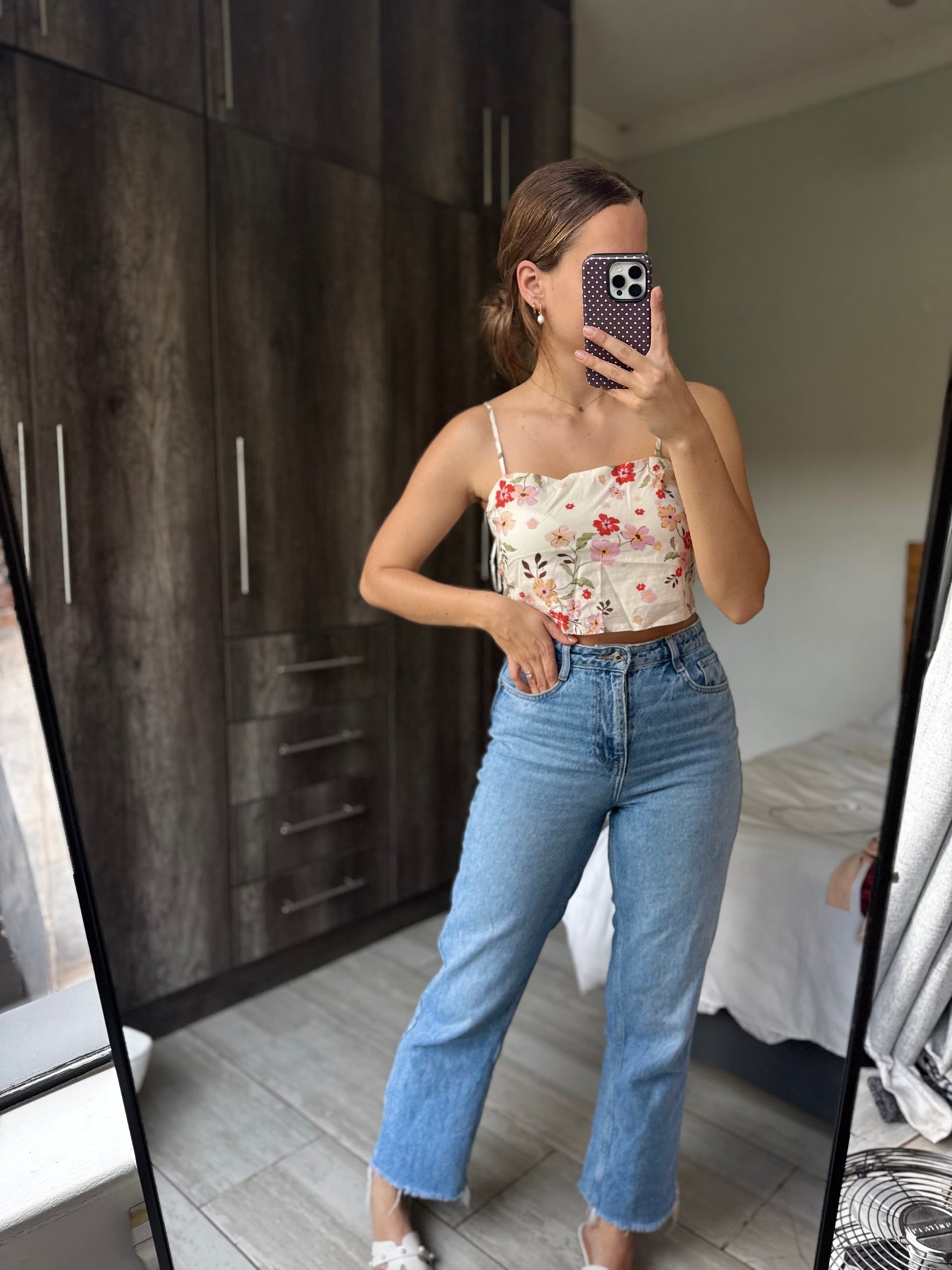 Brand New Cotton on floral top (R)
