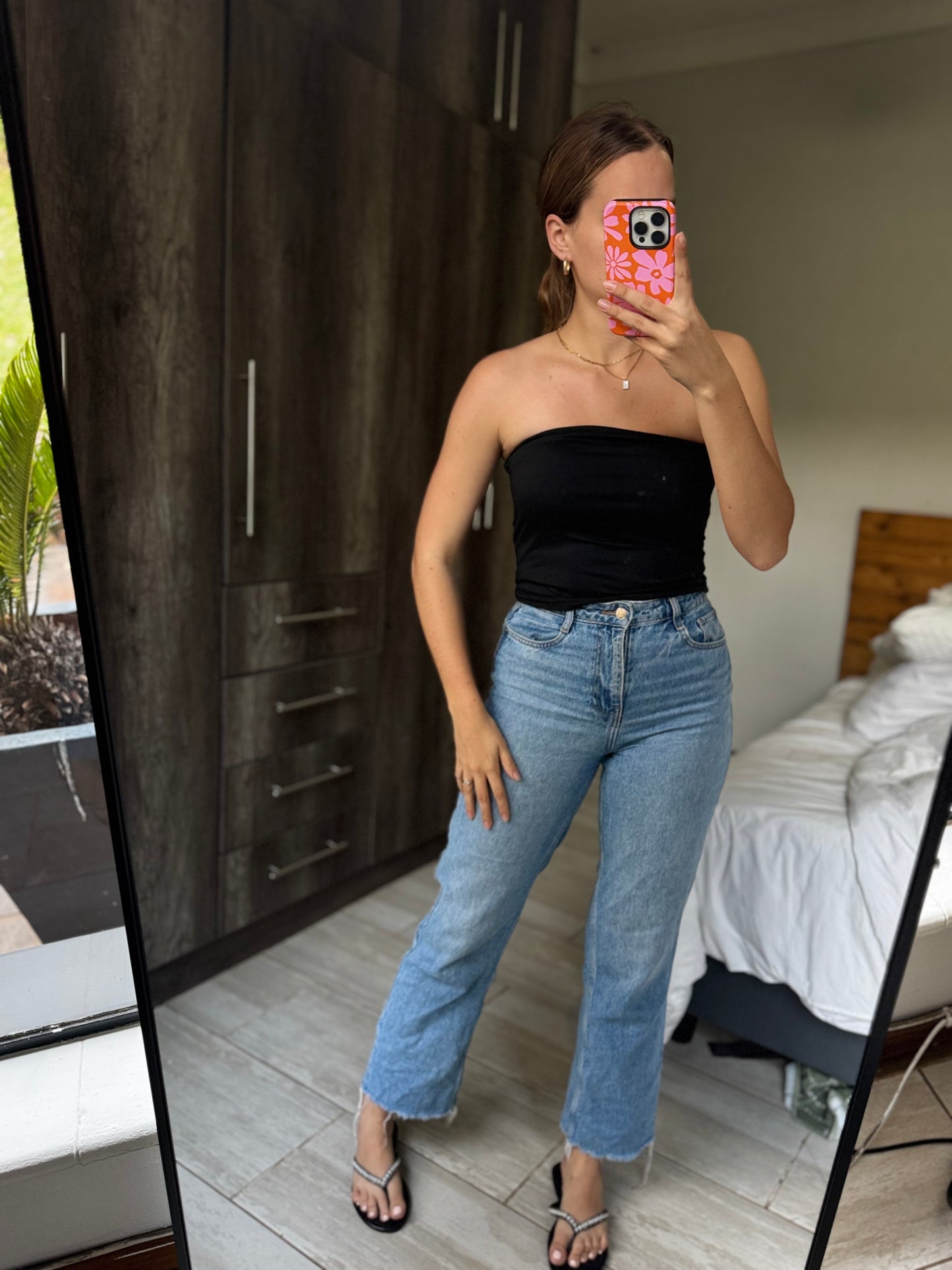 Black tube top (P)