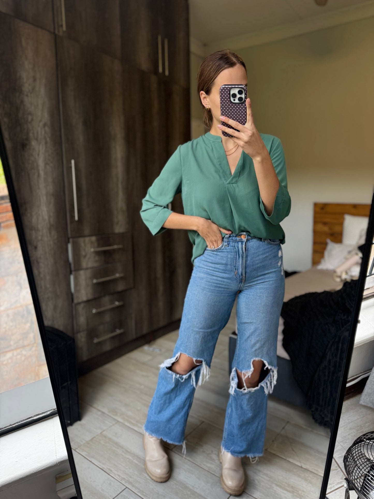 Green top (A)