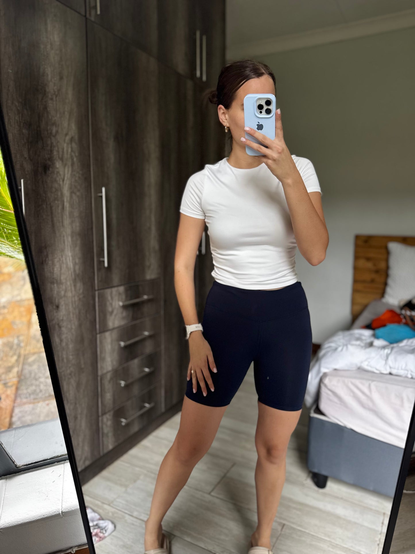 Cotton on navy biker shorts (X7)