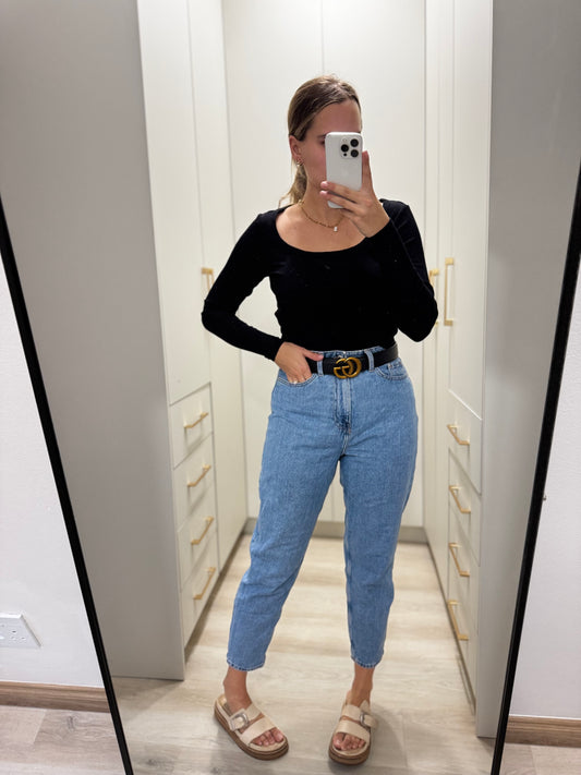 H&M ribbed top (G)