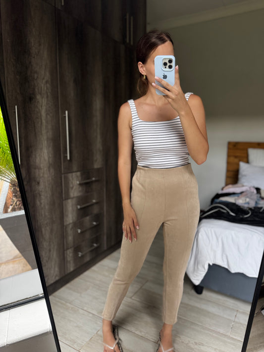 ZARA suede pants (SSS)