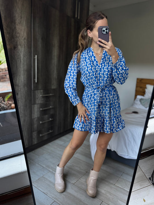 ZARA blue pretty dress (X5)