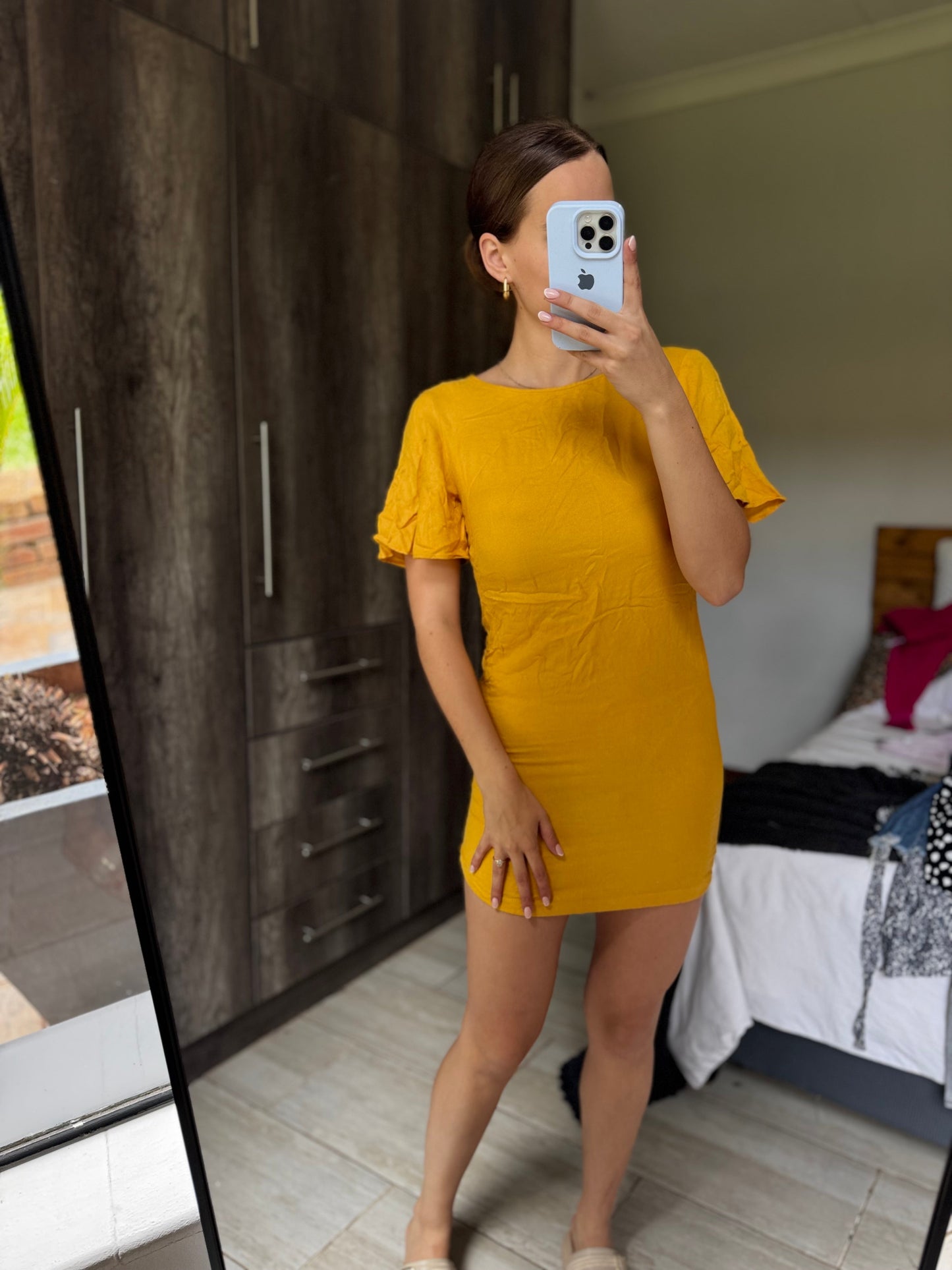 Woolworths mustard yellow dress (GG)