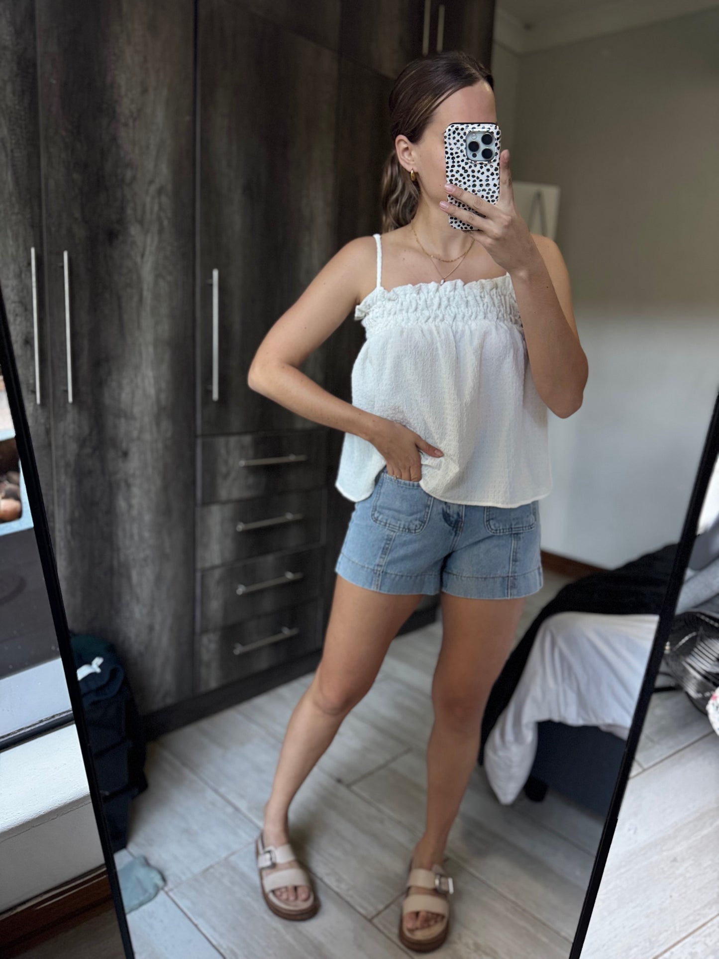 Pretty white top from Asos (X)