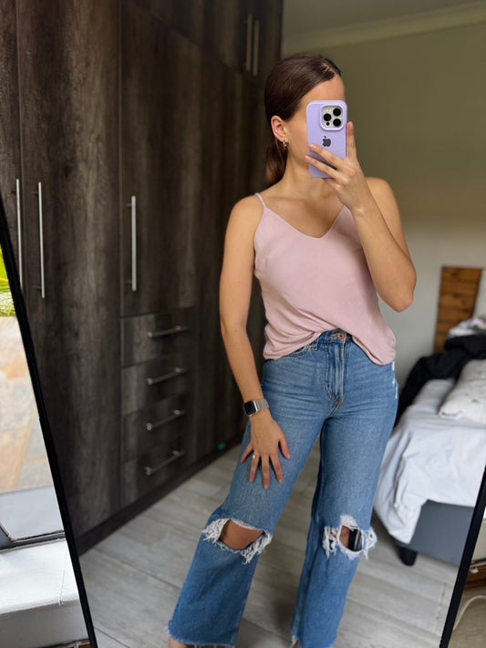 FOREVER NEW pink top (WW)