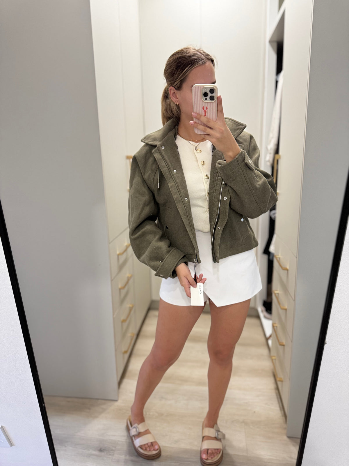 Brand New UNIQ green jacket (X1)