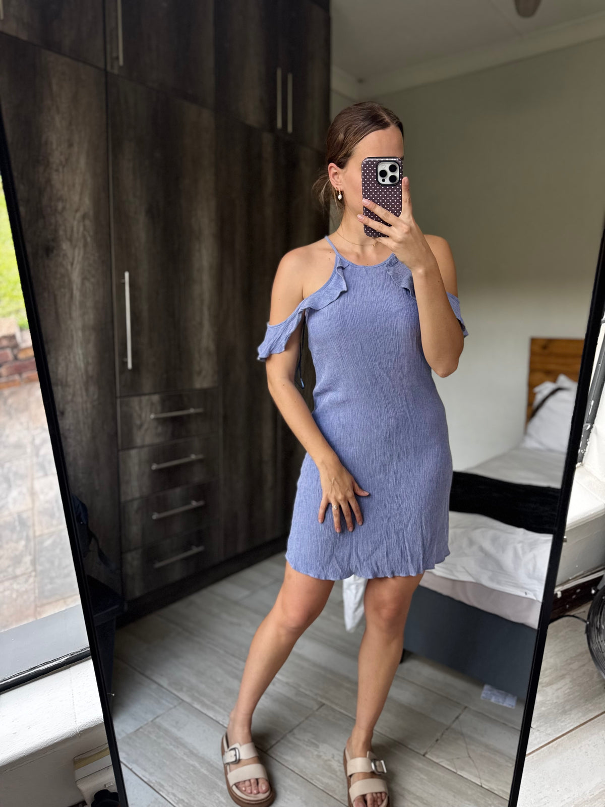 Woolworths blue dress (LL)