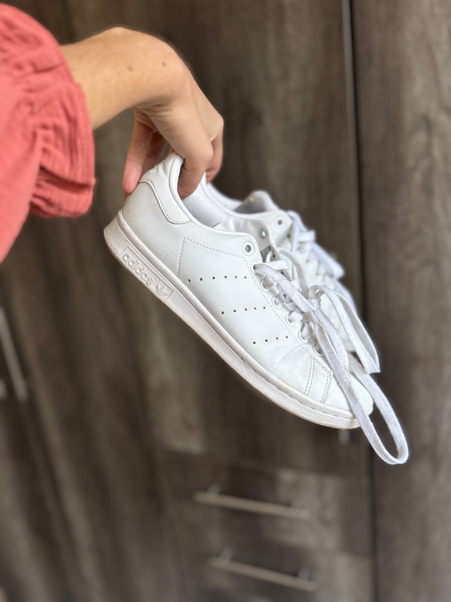 Adidas white sneakers (HH)