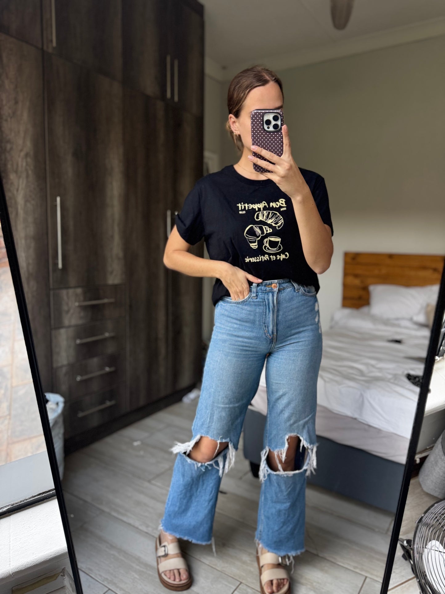 Woolworths black top (X1)