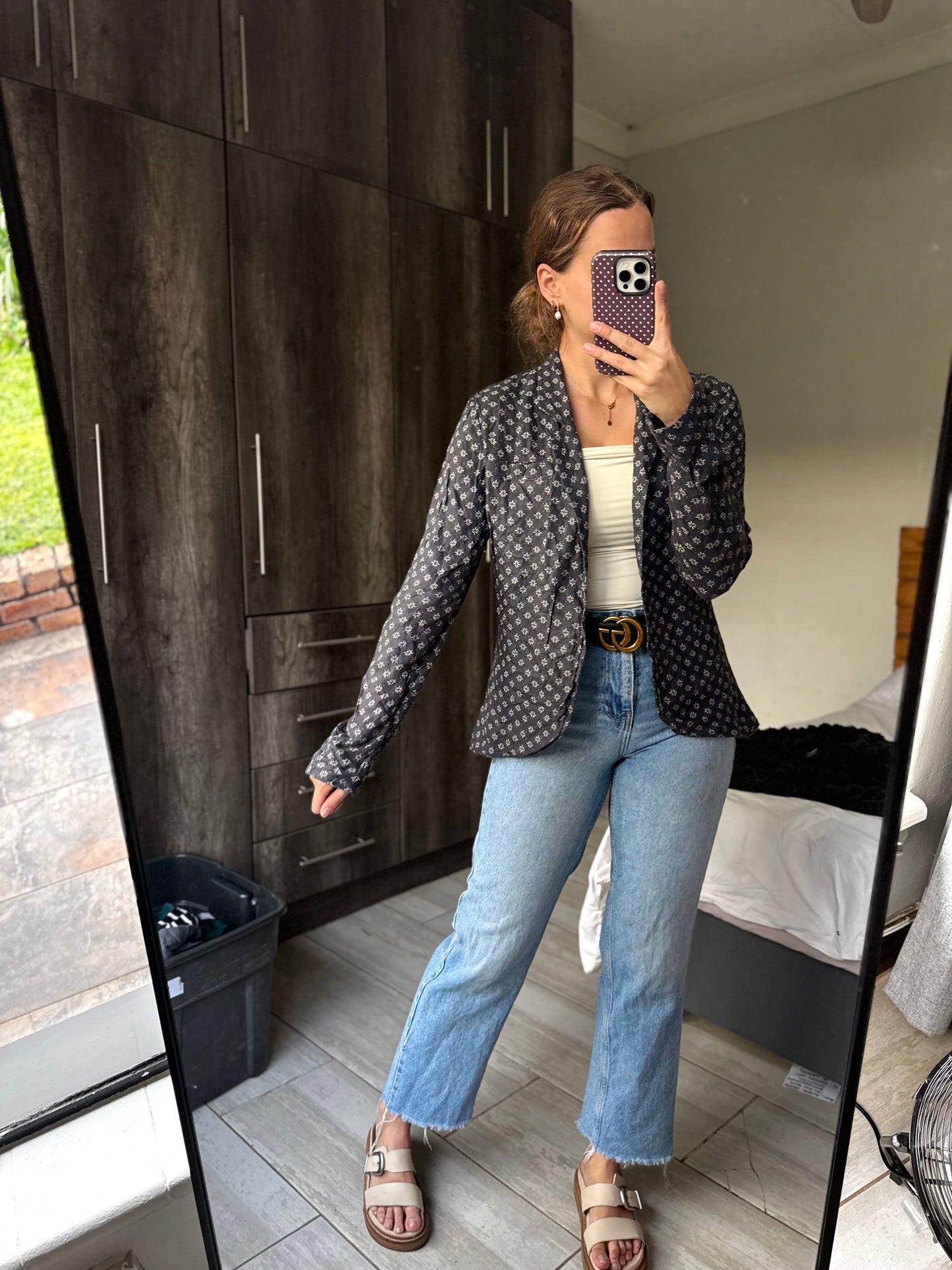 Floral blazer (W)