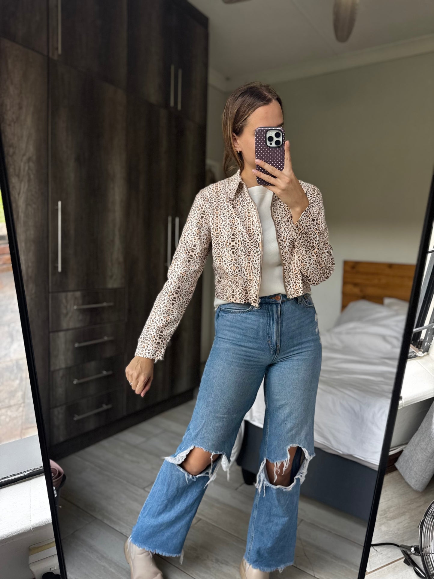 ANNATEE leopard print jacket (X1)