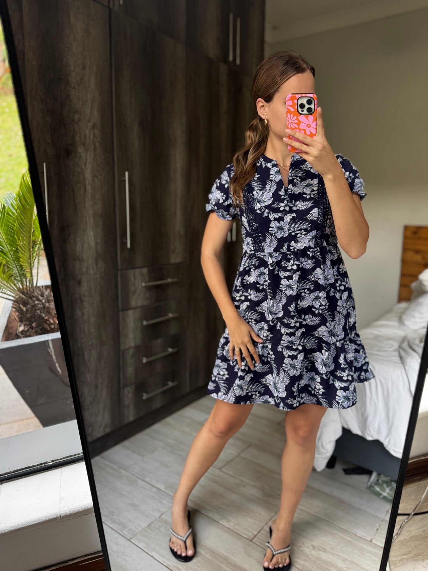 Blue floral dress (PP)
