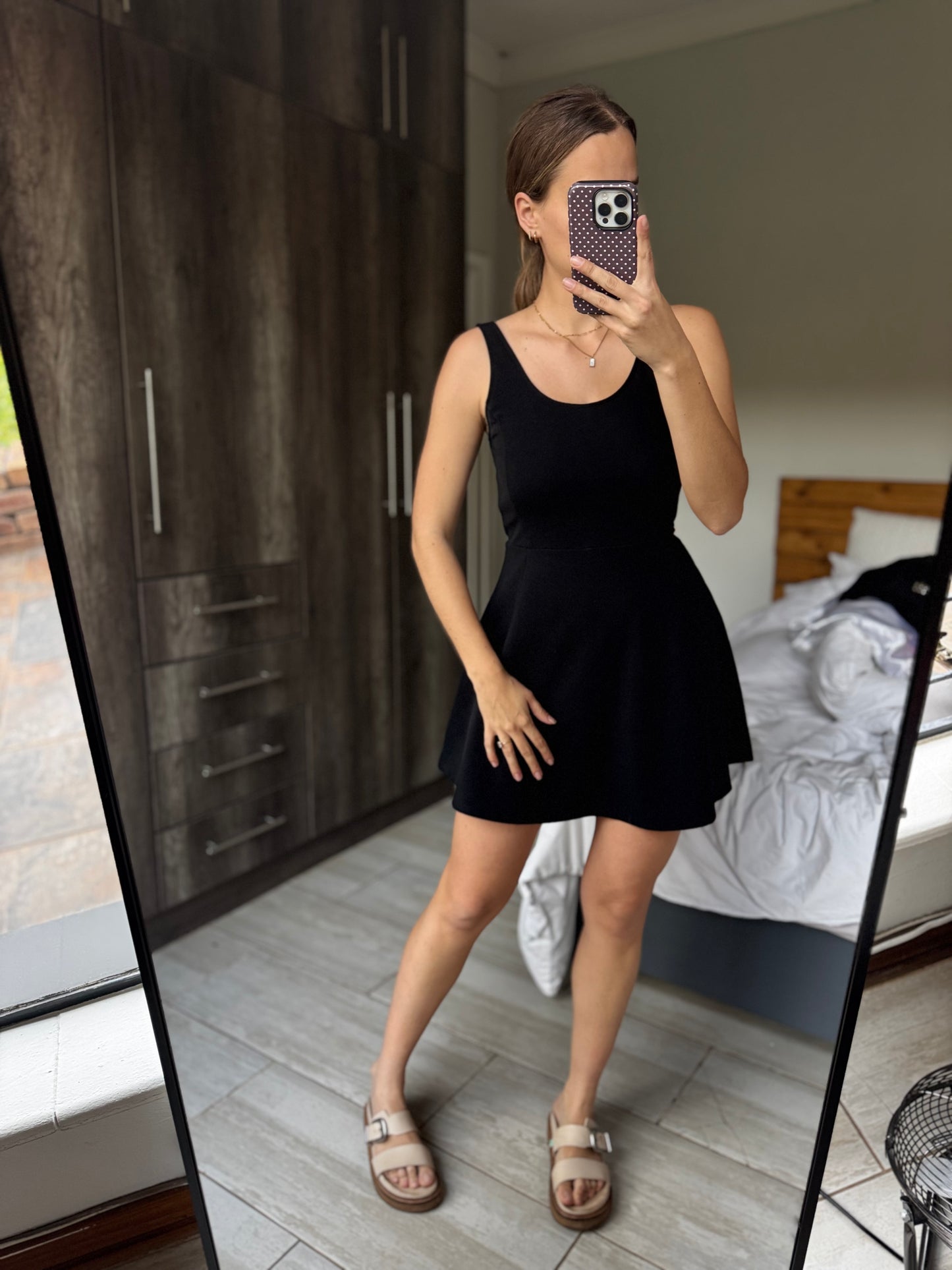 H&M black dress (N)