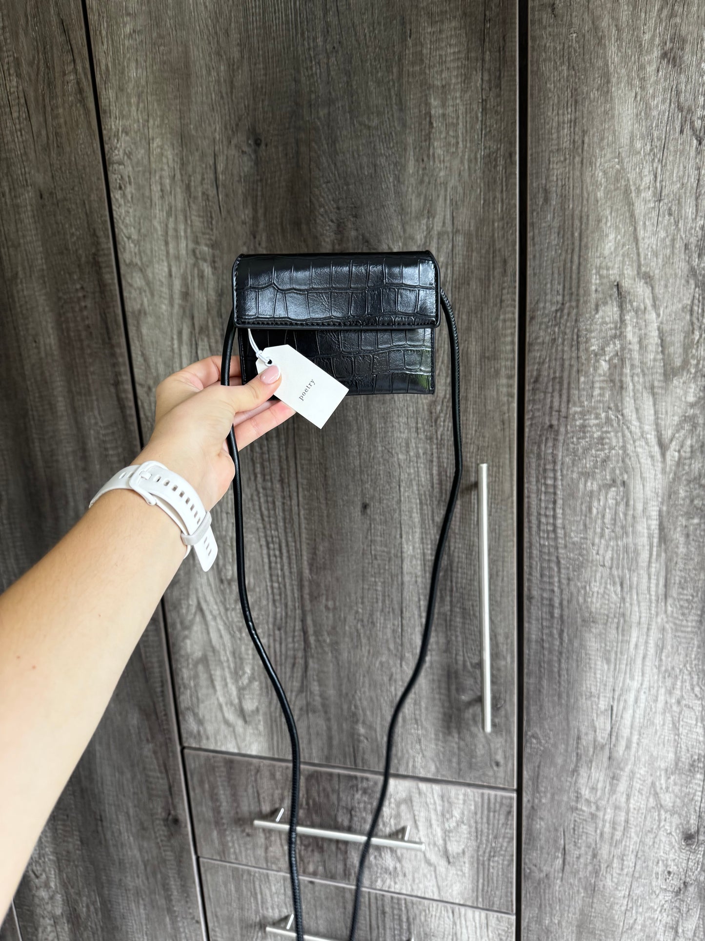 POETRY brand new mini black bag (SSS)