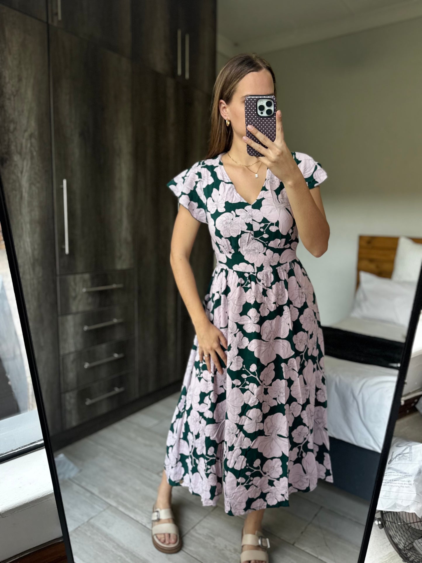 Refinery floral dress (H)