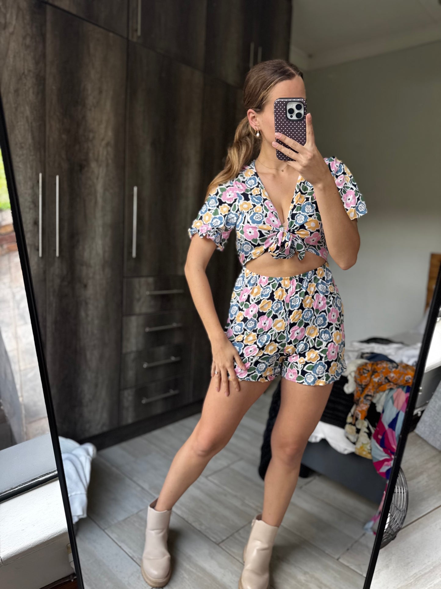 Brand New floral jumpsuit (OO)