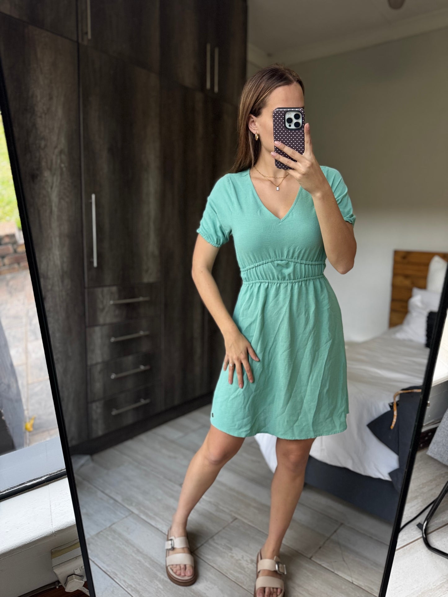 Refinery blue pretty dress (YY)
