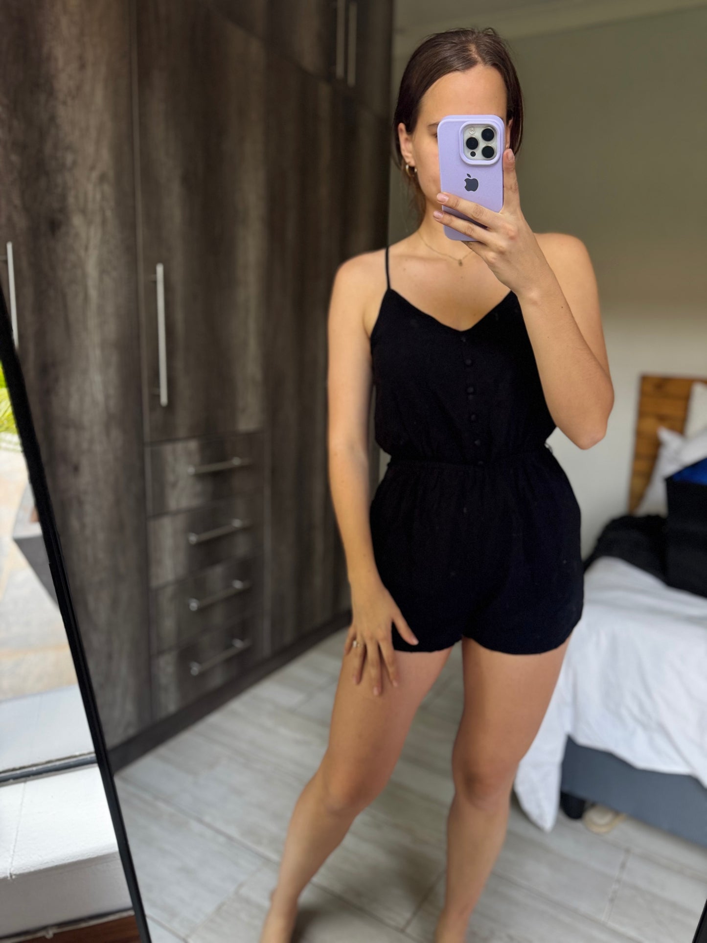 Woolworths black jumpsuit (R)