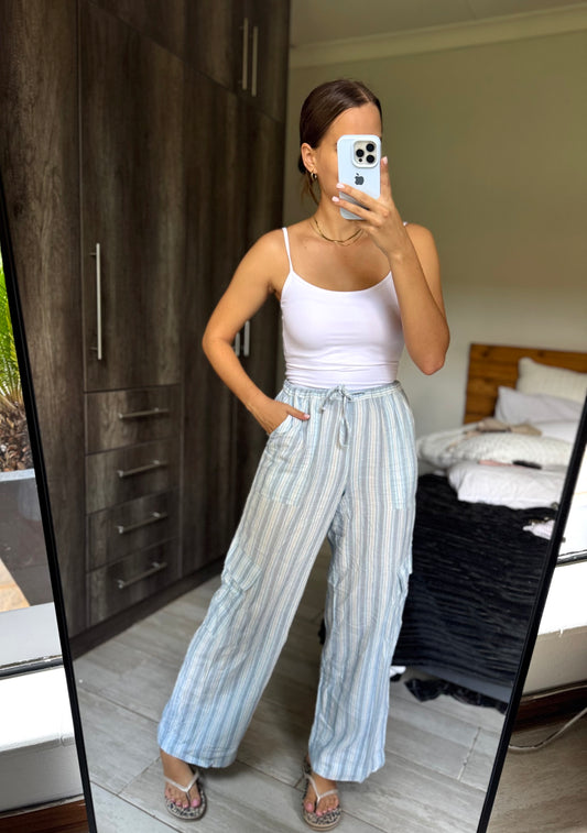 Cotton on striped pants (HH)