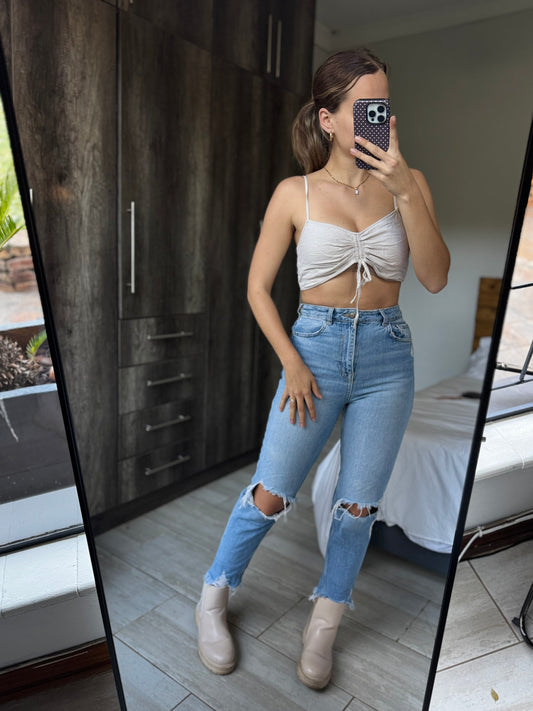 Cotton On crop top (SS)