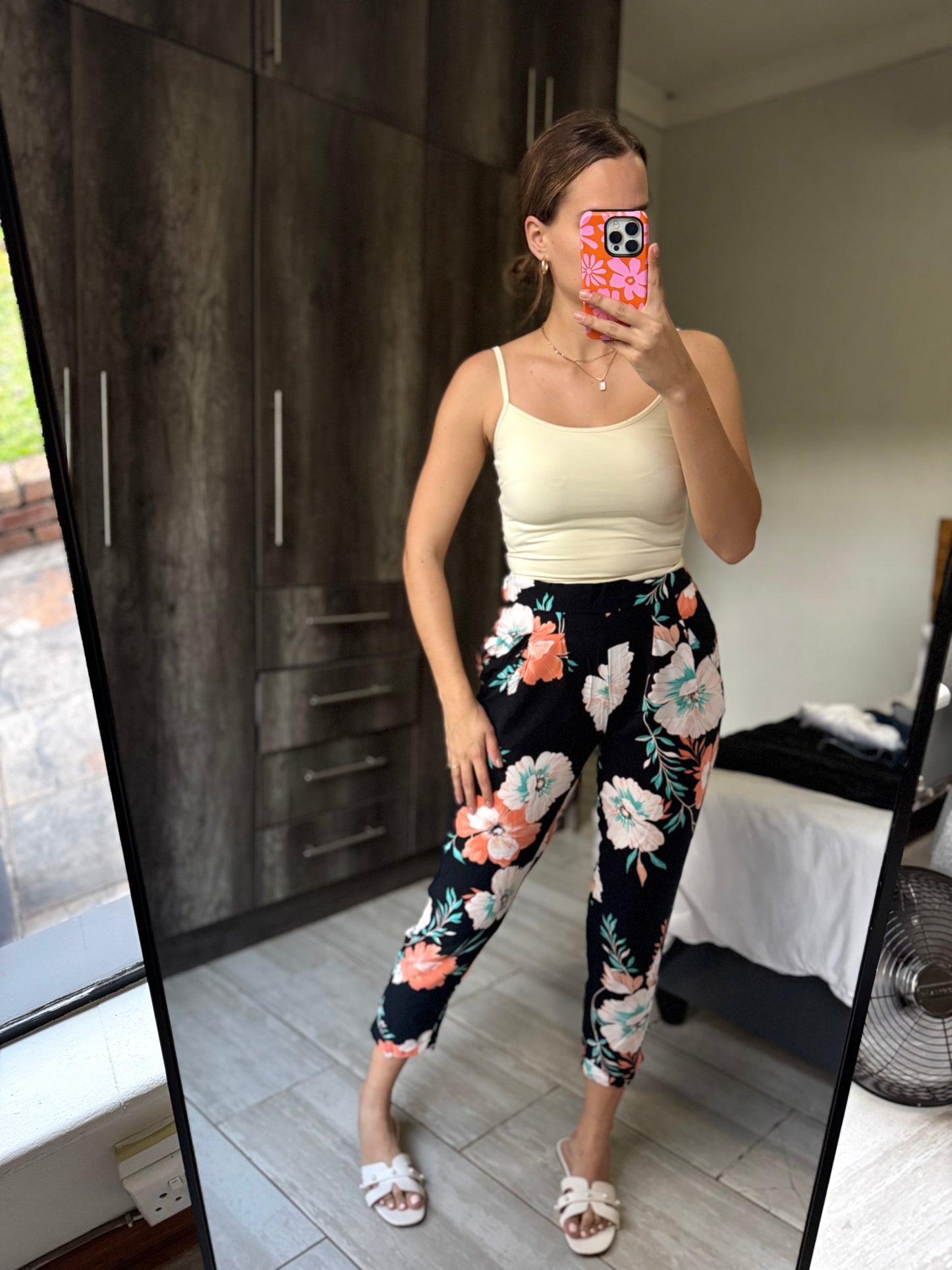 Cotton on floral pants (Q)